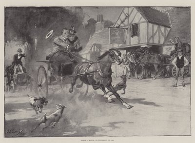 Horse v Motor, eller Elopement i 1900 af J. J. Waugh