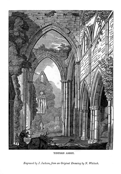 Tintern Abbey, 1843 af J. Jackson