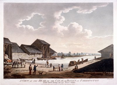 Bayswater, Paddington, London, 1801 af J Jeakes