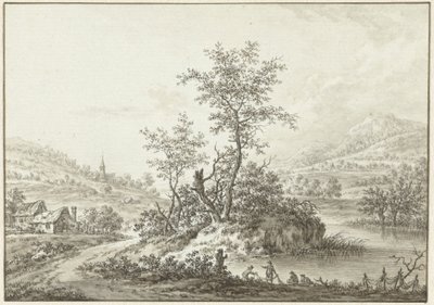 Landskab af J. Krausz