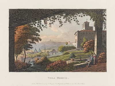 Villa Medici af J. Merigot