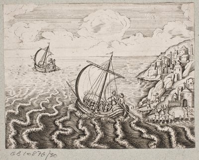 Illustration til Adam Olearius, "Persisk Rosenthal af en genial digter Schich Saadi […]", Slesvig 1660 af J. Muller