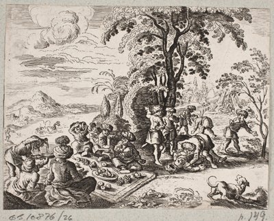 Illustration til Adam Olearius, "Persisk Rosenthal af en genial digter Schich Saadi […]", Slesvig 1660 af J. Muller
