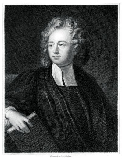 Richard Bentley, engelsk teolog, klassisk forsker og kritiker, 1834. af J. Posselwhite