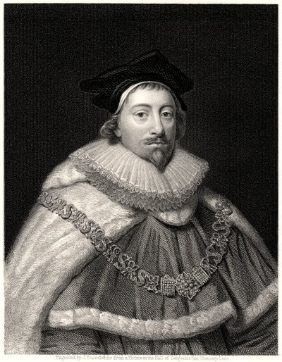 Sir Edward Coke, Recorder of London, 1800-tallet af J. Posselwhite