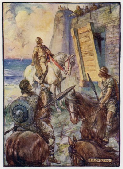 Ser du det lille sejl ud til havet? Yonder er Macduff af J. R. Skelton