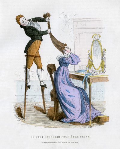 It is necessary to suffer to be beautiful, 1882-1884dani af J Rocault