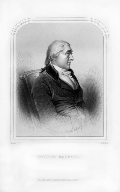Hector MacNeil, skotsk digter og forfatter, 1870 af J. Rogers