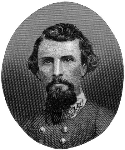 Nathan Bedford Forrest, konfødereret general, 1862-1867. af J. Rogers
