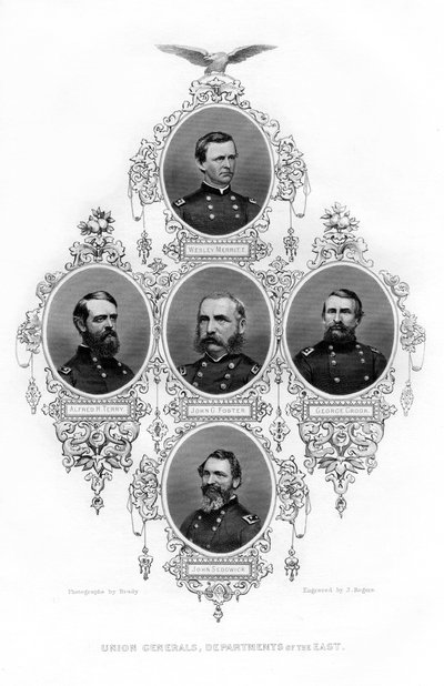 Unionsborgerkrigsgeneraler i departementerne i øst, 1862-1867. af J. Rogers