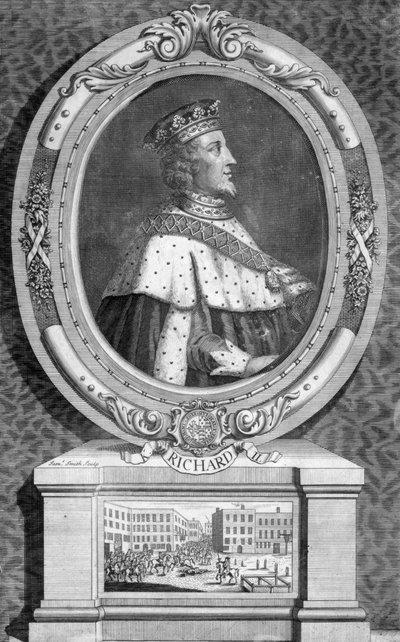 Richard II, konge af England. af J. Smith