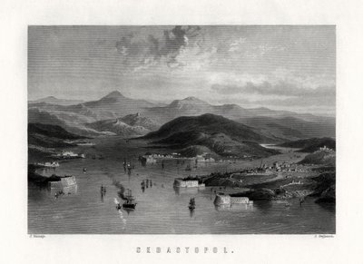Sebastopol, Ukraine, 1800-tallet af J. Stephenson