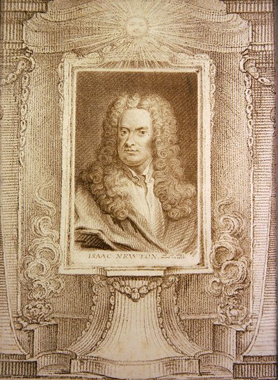 Sir Isaac Newton (gravering) af J. T. Wedgewood