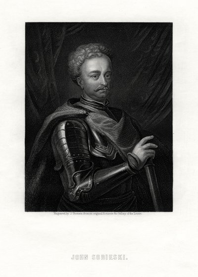 Jan III Sobieski, monark af det polsk-litauiske Commonwealth, 1800-tallet af J. Thomson