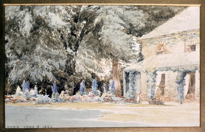 Darwins hus, "Down House, Kent" af J. Wedgwood