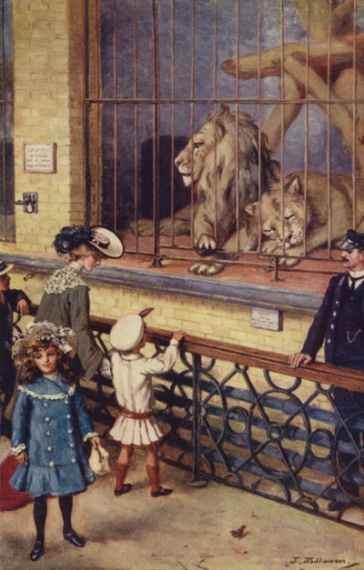 I Lion House i London Zoo af J. Williamson