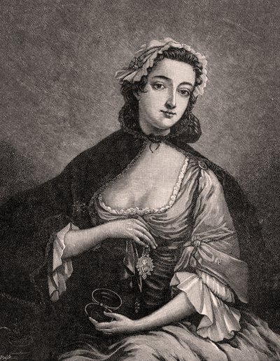 Portræt af Flora Macdonald (1722-90) af J after Markluin