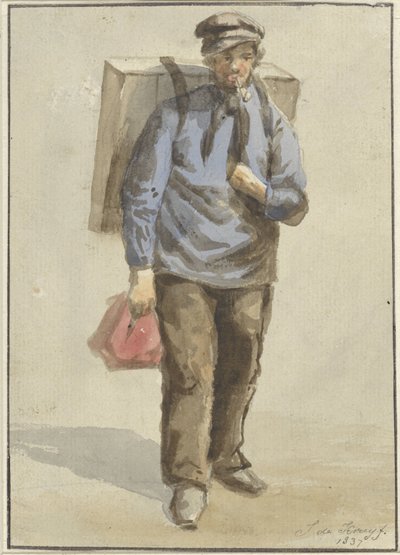 Portræt af Gerrit van Schoorl af J. de Kruyff