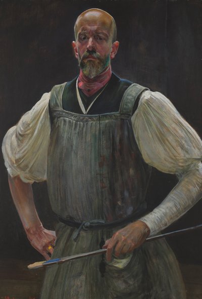 Selvportræt af Jacek Malczewski