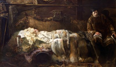 Ellenais død af Jacek Malczewski