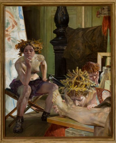 Kunstnerens død af Jacek Malczewski
