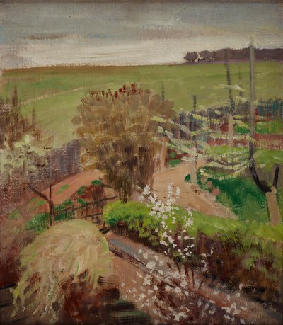 Forårslandskab fra landskabet af Jacek Malczewski
