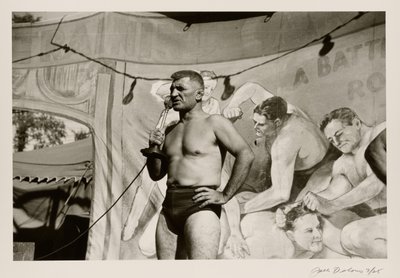 [Mand med mikrofon] af Jack Delano