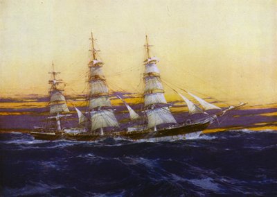 Clipper Ships: Cedric the Saxondani af Jack Spurling