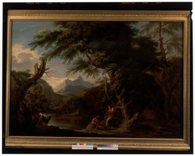 Ein Paar Landschaften von Jacob-Philippe Hackert