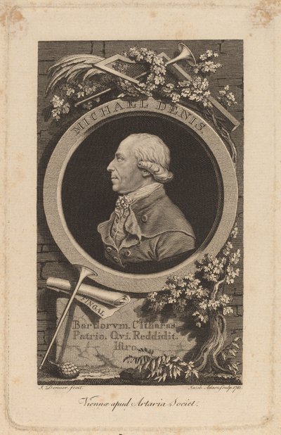 Johann-Michael Denis, 1781. af Jacob Adam