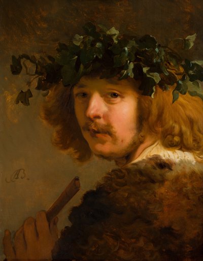 Hyrde med fløjte Selvportræt, ca 1637. af Jacob Adriaensz. Backer