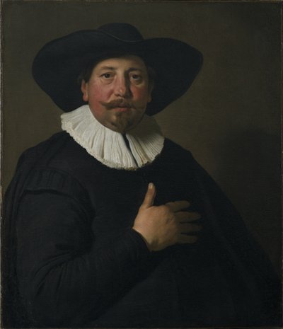 Portræt af en mand, ca. 1638 af Jacob Adriensz Backer