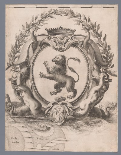 Kort over amtet Holland og Utrecht (plade 2) af Jacob Aertsz. Colom (I)
