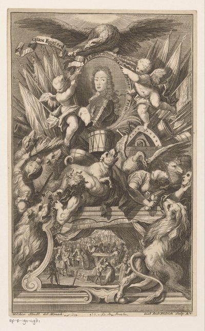 Portræt af Ferdinand af Bayern af Jacob Andreas Fridrich (I)