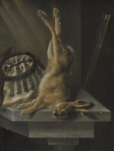 En død Hare af Jacob Biltius