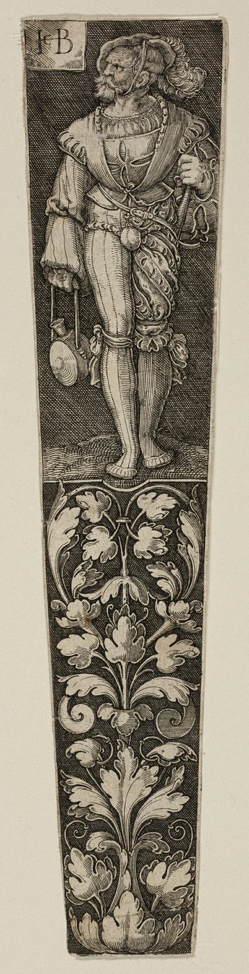 Dolkskede med en Landsknecht af Jacob Binck