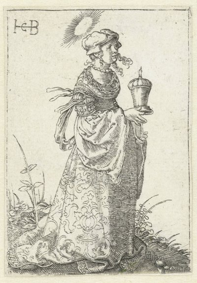 Maria Magdalena mødte zalfpot af Jacob Binck