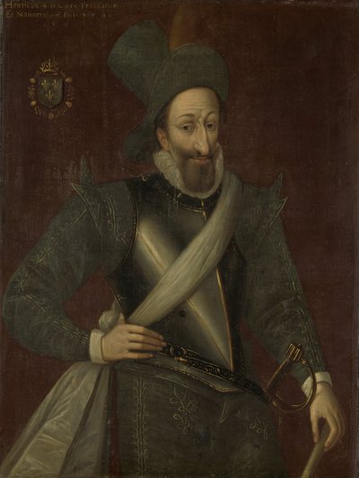 Henri IV (1553-1610), konge af Frankrig af Jacob Bunel (manner of)