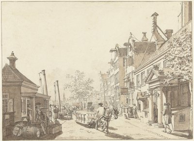 Rokin, set mod Munt af Jacob  Cats