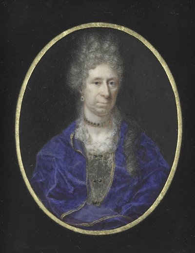 Portræt af en kvinde af Jacob Christof Le Blon (attributed to)