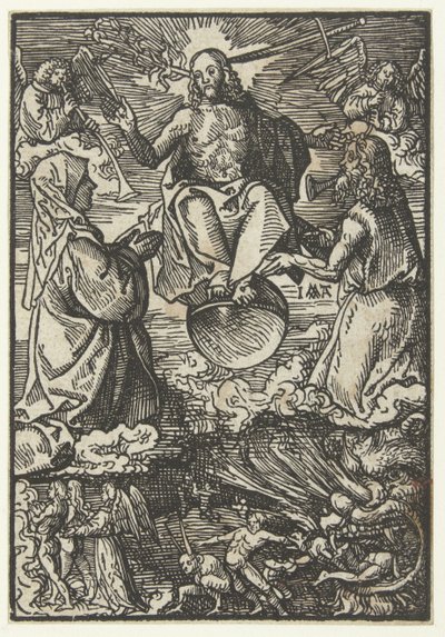Den endelige dom The Little Passion (serietitel) af Jacob Cornelisz van Oostsanen