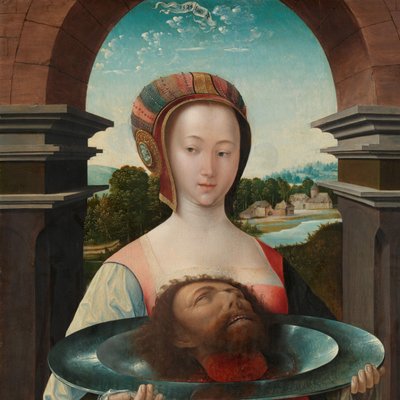Salome med Johannes Døberens Hoved Salome og Johannes Døberens Hoved af Jacob Cornelisz van Oostsanen