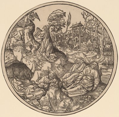 Kvalen i haven af Jacob Cornelisz van Oostsanen