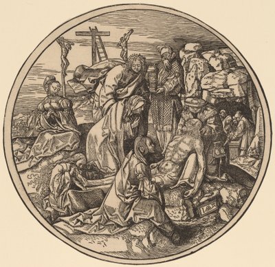 Klagesangen og begravelsen af Jacob Cornelisz van Oostsanen