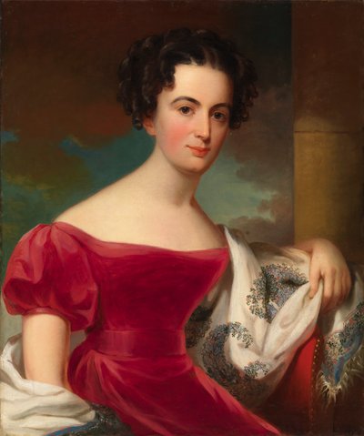 Jane Evans Tevis, 1827. af Jacob Eichholtz