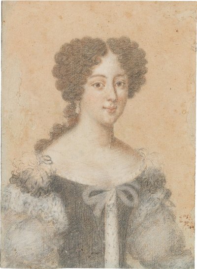 Portræt af Clelia Cesarini Colonna 1655-1735, hertuginde af Sonnino. af Jacob Ferdinand Voet