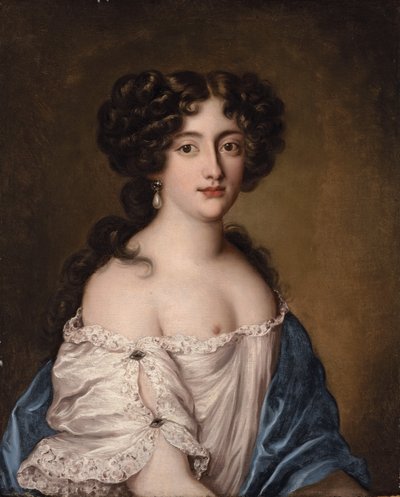 Portræt af Ortensia Mancini som Afrodite af Jacob Ferdinand Voet