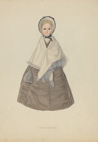 Quaker dukke af Jacob Gielens