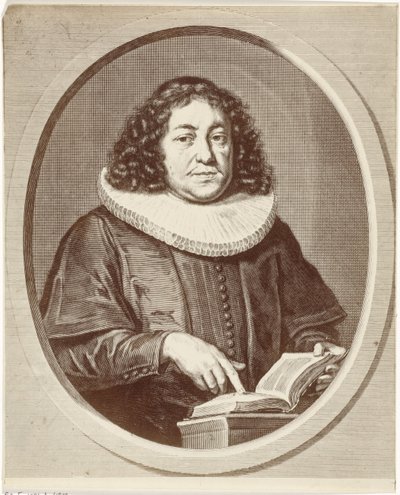 Portræt af Johann Winckler af Jacob Gole