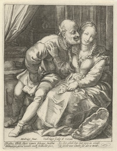 ulige kærlighed af Jacob Goltzius (II)